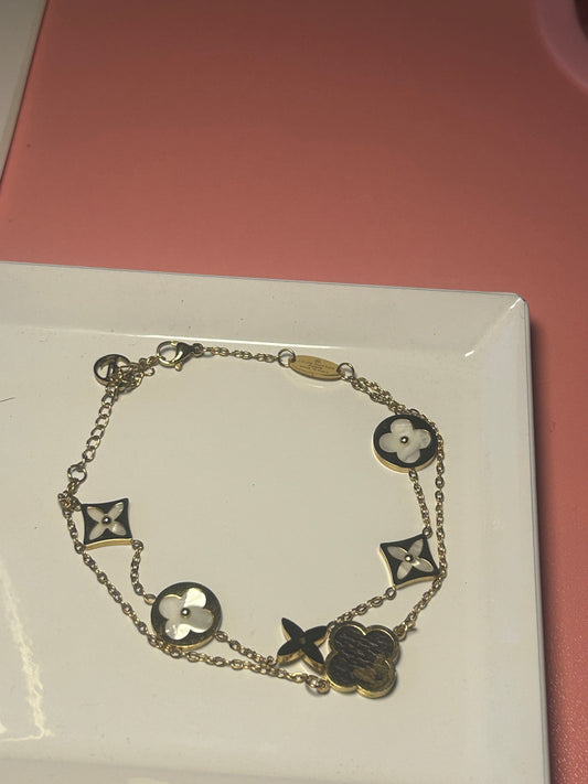 Brown & White Charm