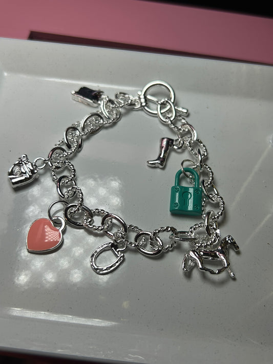 Pink Heart Charm